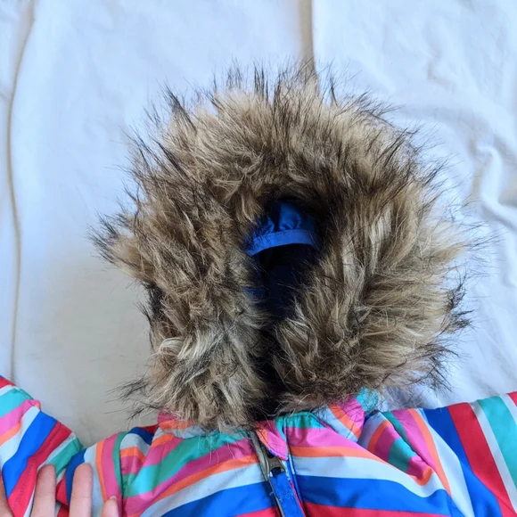 Like New Lands' End Infant Insulated Bunting Snowsuit size 6-12 months